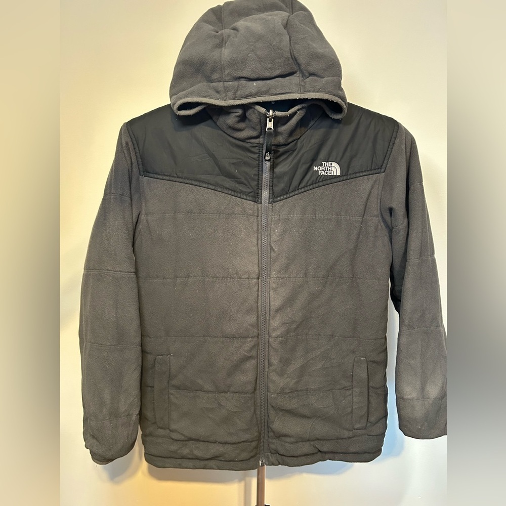 Vintage The North Face Reversible Polartec Fleece Puffer Jacket - Picture 6 of 10